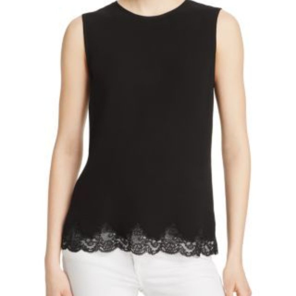 Theory Alshvee Admiral Crepe Lace Shell